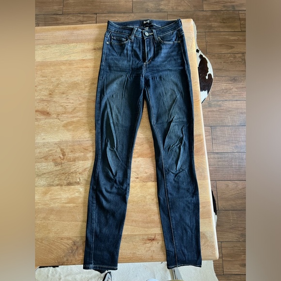 Blue High-Waisted Skinny Jeans Paige 26 - Picture 1 of 2